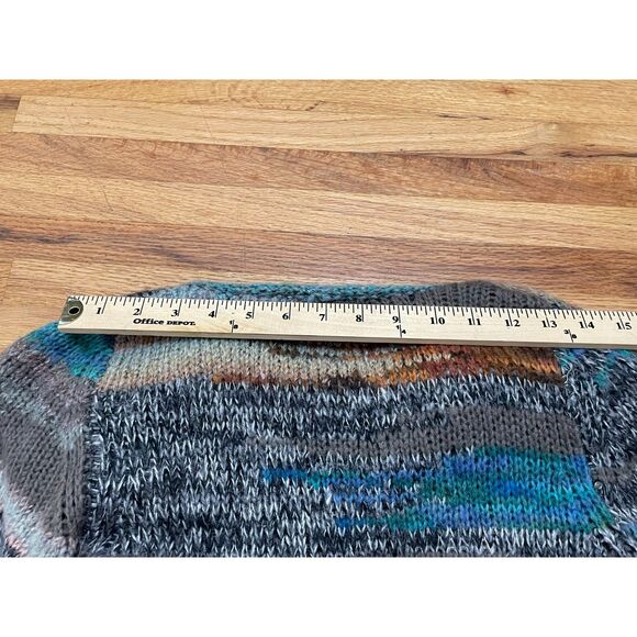 Sleeping On Snow by Anthropologie Women's S Gray Sweater Acrylic Duster Cardigan - Picture 7 of 11